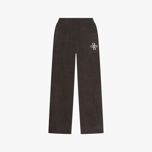 CALVIN KNITTED PANTS | BROWN MELEE