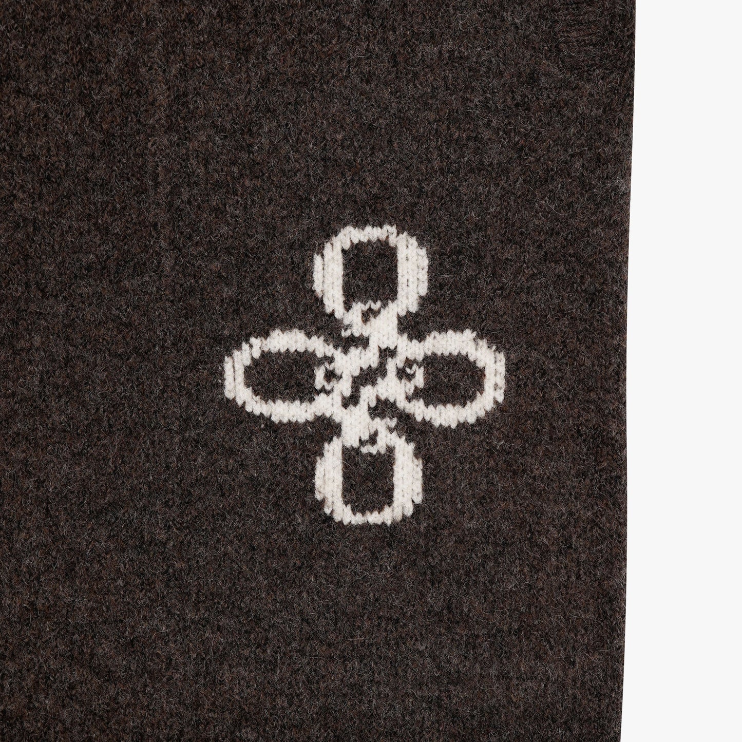 CALVIN KNITTED PANTS | BROWN MELEE