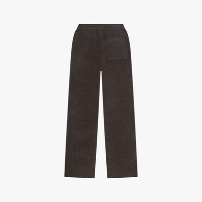 CALVIN KNITTED PANTS | BROWN MELEE