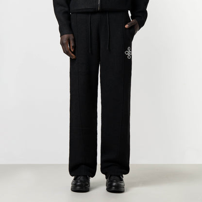 CALVIN KNITTED PANTS | BLACK