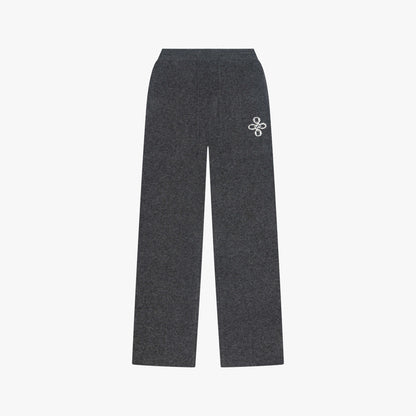 CALVIN KNITTED PANTS | GREY MELEE
