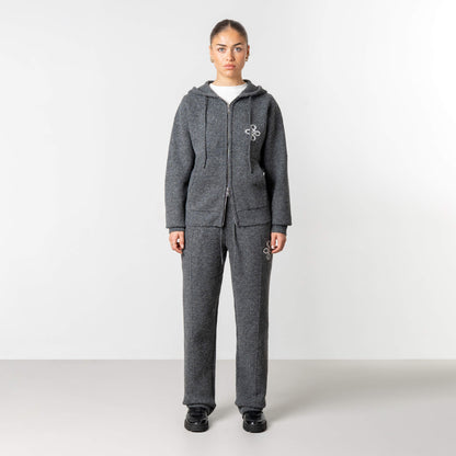 CALVIN KNITTED PANTS | GREY MELEE