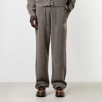 CALVIN KNITTED PANTS | TAUPE