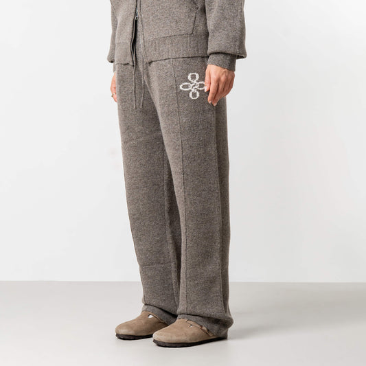 CALVIN KNITTED PANTS | TAUPE