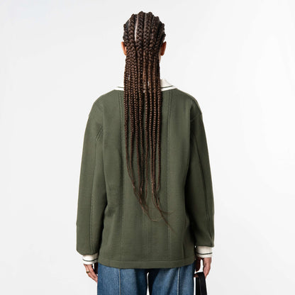 LOGAN KNITTED JERSEY | GREEN/WHITE