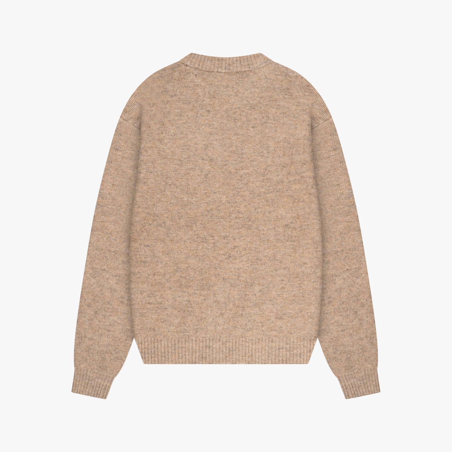 ELAN KNITTED SWEATER | LIGHT BEIGE MELEE