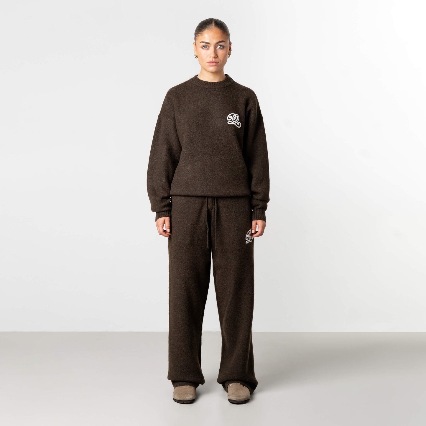 ELAN KNITTED PANTS | BROWN