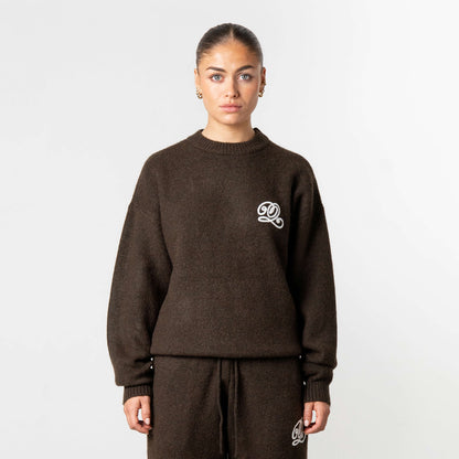 ELAN KNITTED SET | BROWN