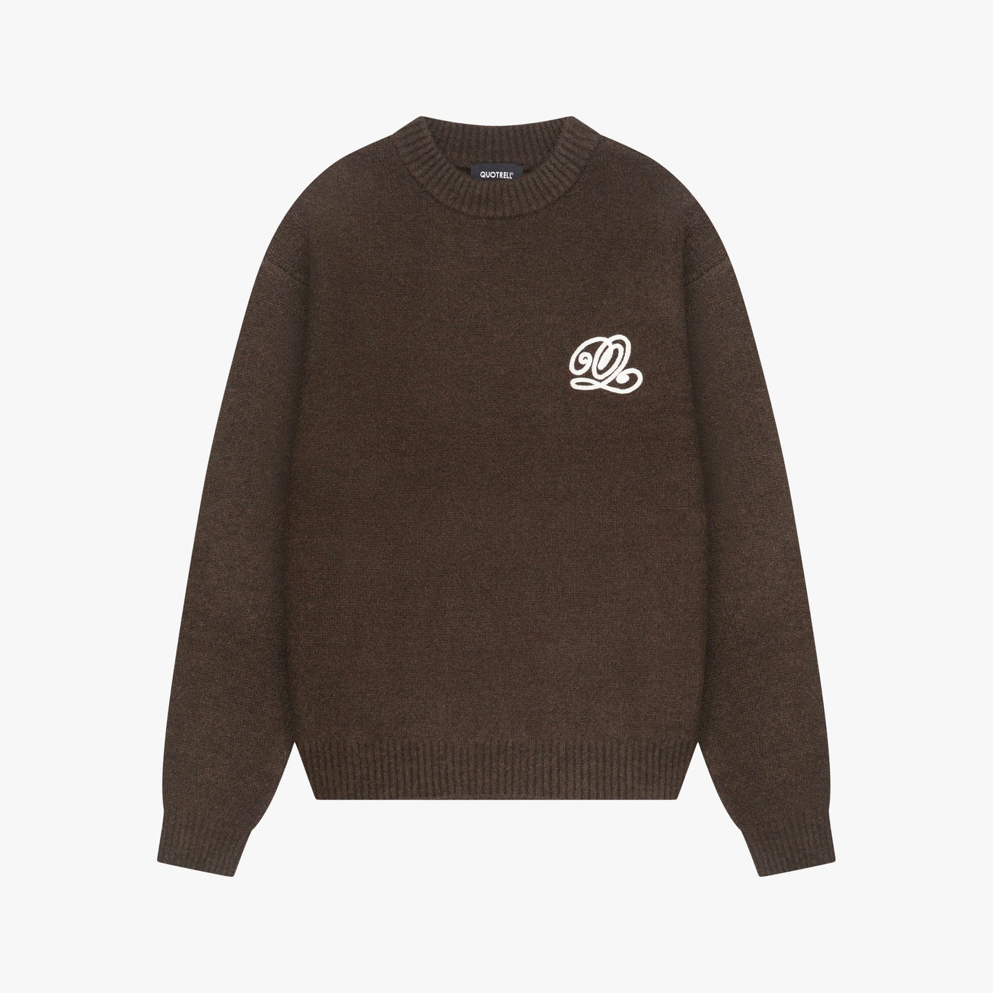 ELAN KNITTED SWEATER | BROWN