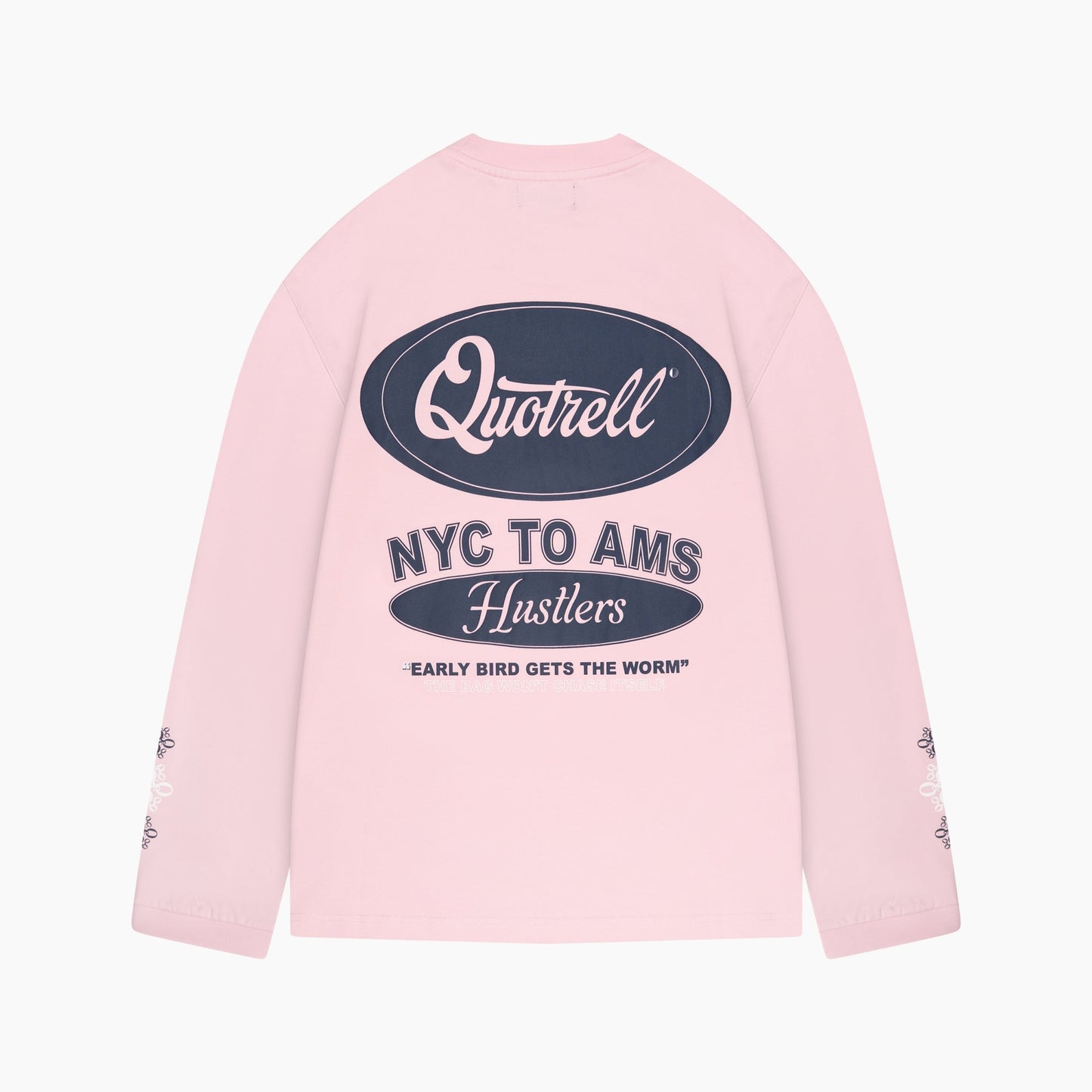 LOUIS LONGSLEEVE | LIGHT PINK/NAVY