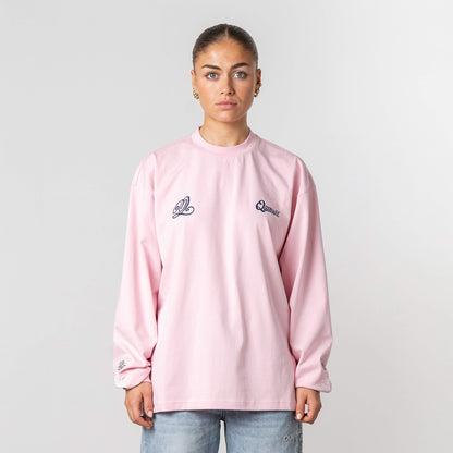 LOUIS LONGSLEEVE | LIGHT PINK/NAVY