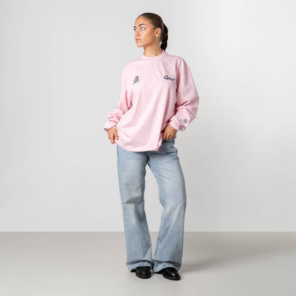 LOUIS LONGSLEEVE | LIGHT PINK/NAVY