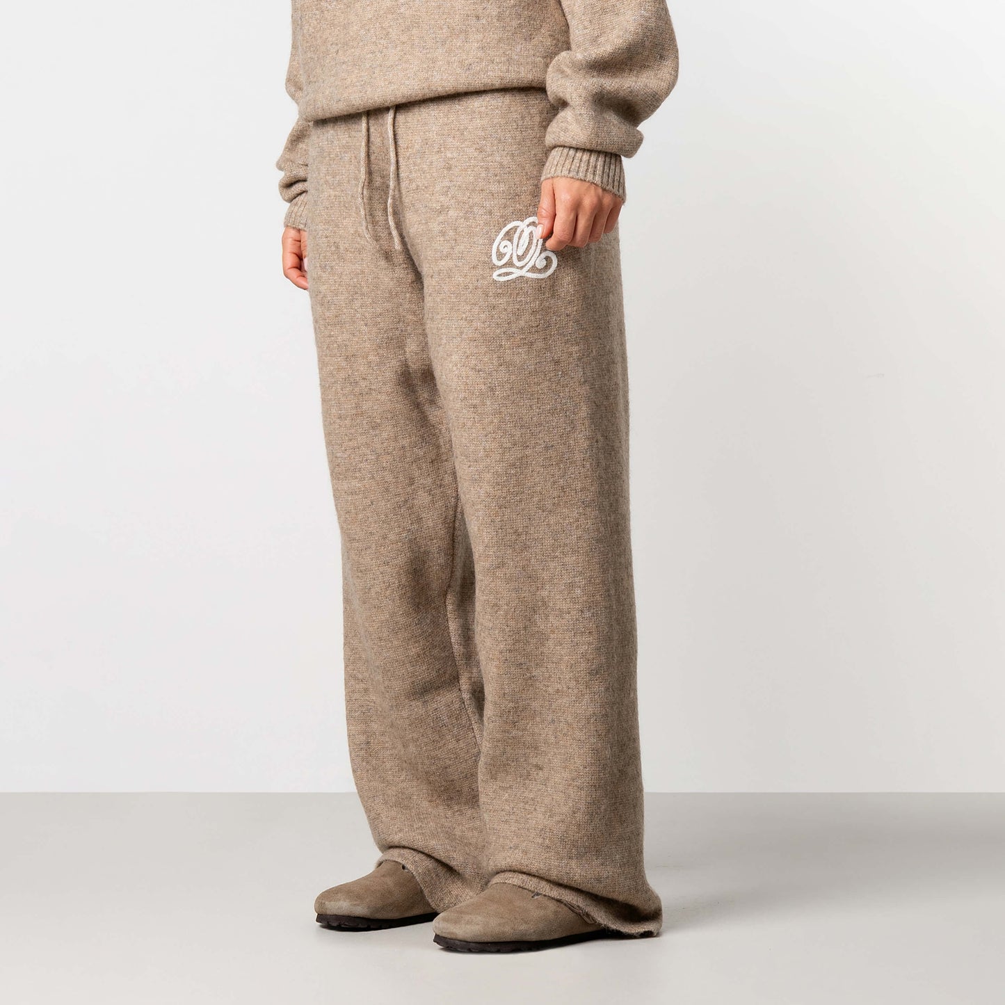 ELAN KNITTED SET | LIGHT BEIGE MELEE