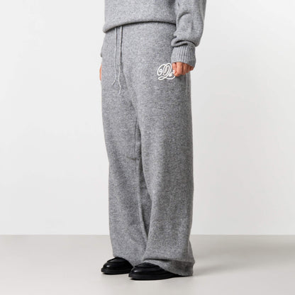 ELAN KNITTED PANTS | LIGHT GREY MELEE