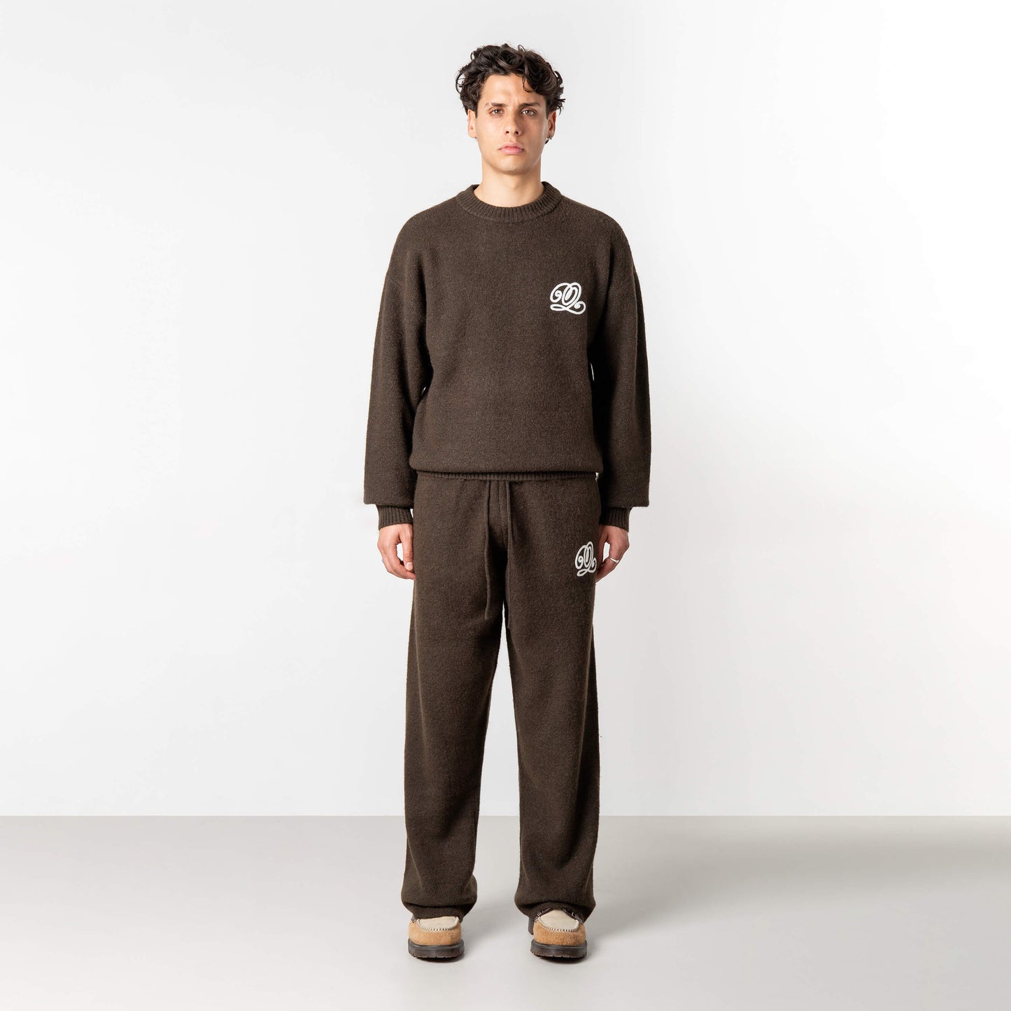 ELAN KNITTED PANTS | BROWN