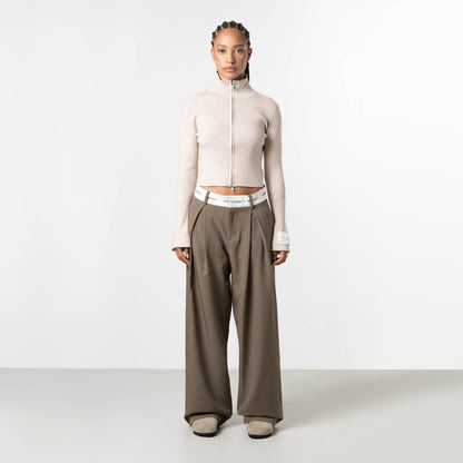 AVA PANTS | TAUPE