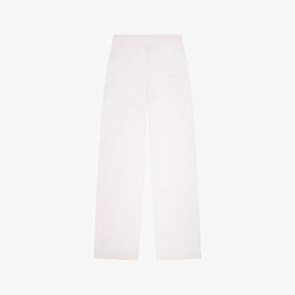 FLO KNITTED PANTS | OFF WHITE/BROWN