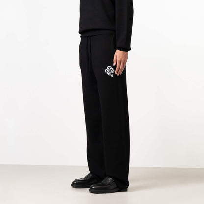 FLO KNITTED SET | BLACK/OFF WHITE