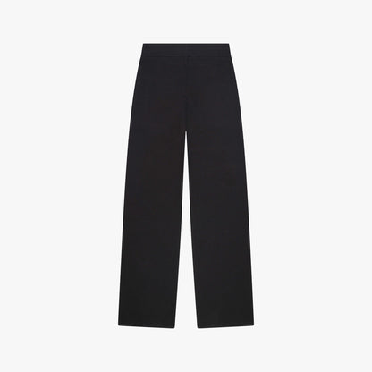 FLO KNITTED PANTS | BLACK/OFF WHITE