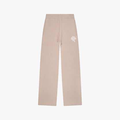 FLO KNITTED PANTS | BEIGE MELEE/OFF WHIT