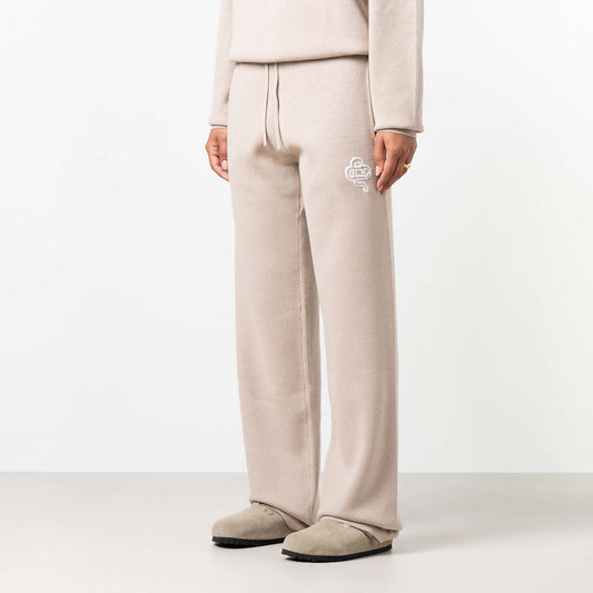 FLO KNITTED PANTS | BEIGE MELEE/OFF WHIT