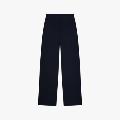 FLO KNITTED PANTS | NAVY/OFF WHITE