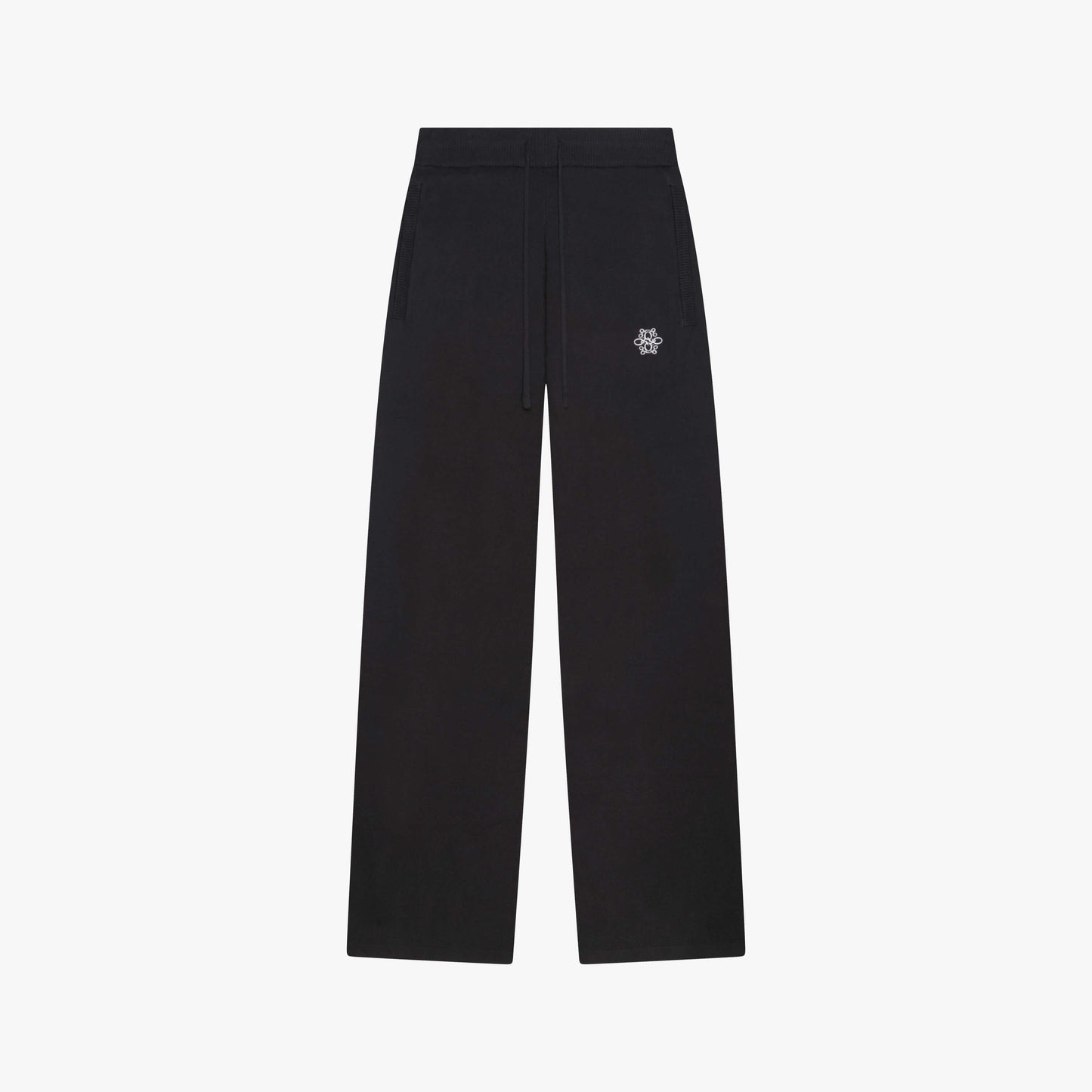 CHLOE KNITTED PANTS | BLACK/WHITE