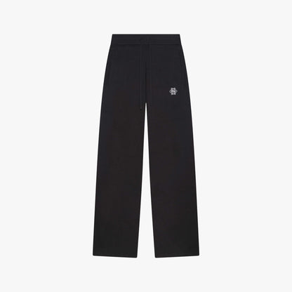 CHLOE KNITTED PANTS | BLACK/WHITE