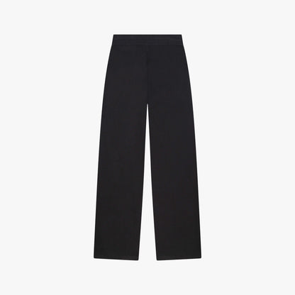 CHLOE KNITTED PANTS | BLACK/WHITE