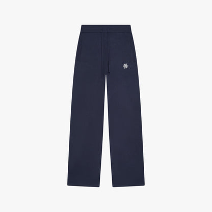 CHLOE KNITTED PANTS | NAVY/WHITE