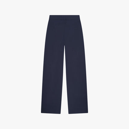 CHLOE KNITTED PANTS | NAVY/WHITE