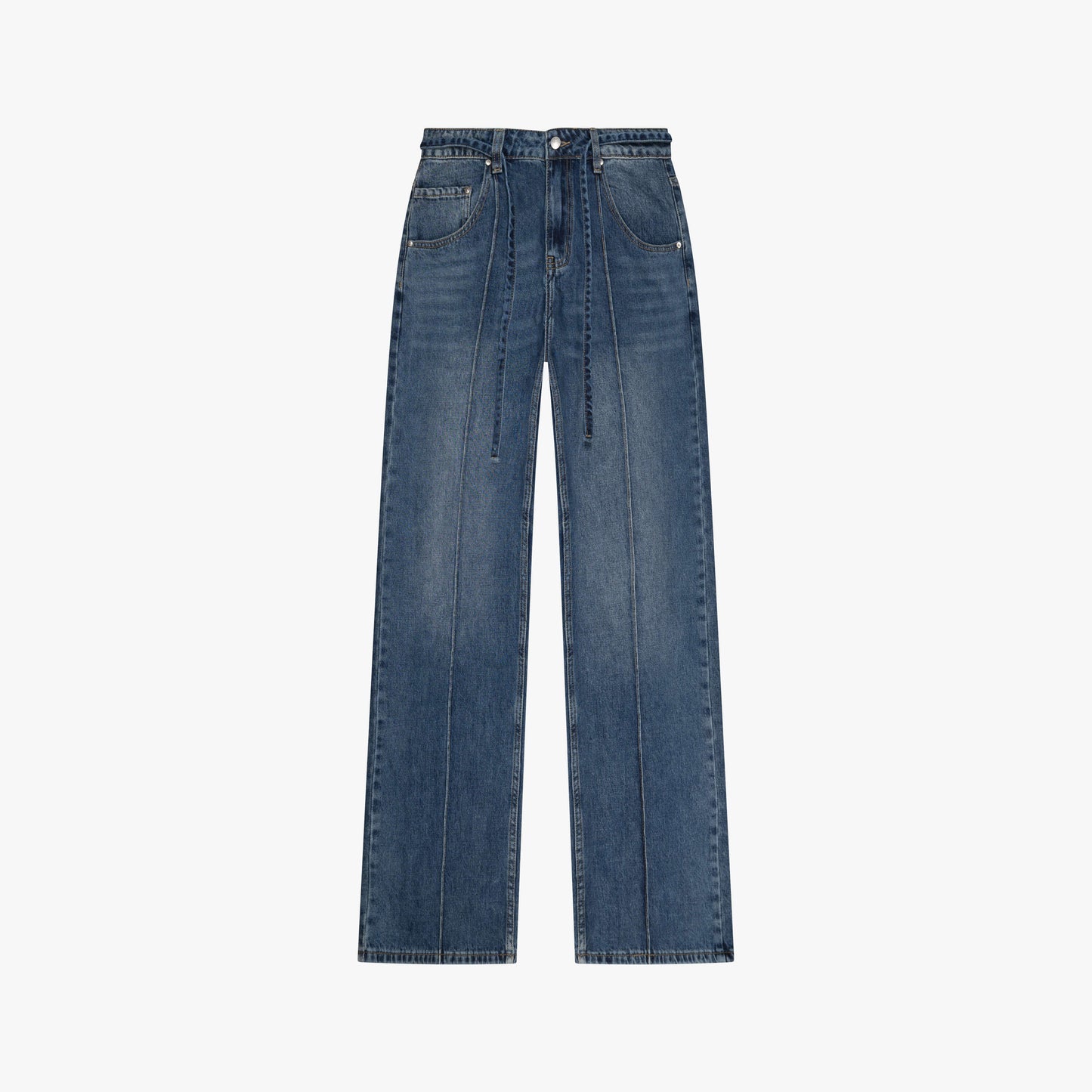 JANE STRAIGHT LEG JEANS | MID BLUE