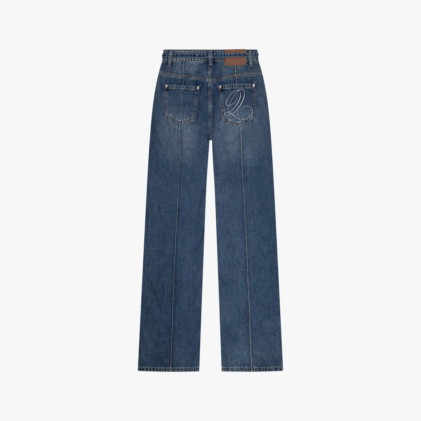 JANE STRAIGHT LEG JEANS | MID BLUE