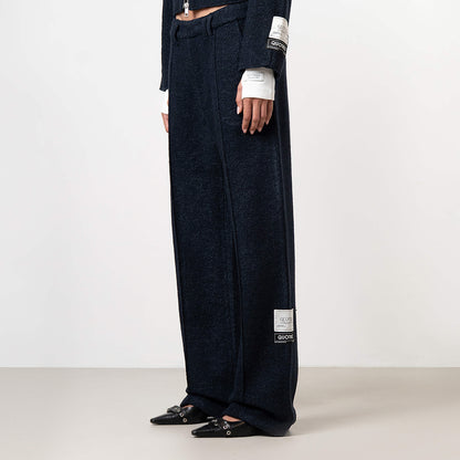 LAYLA STRAIGHT PANTS | NAVY