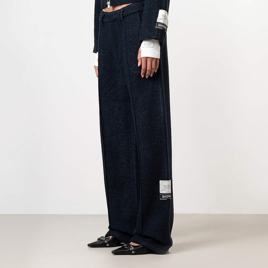 LAYLA STRAIGHT PANTS | NAVY