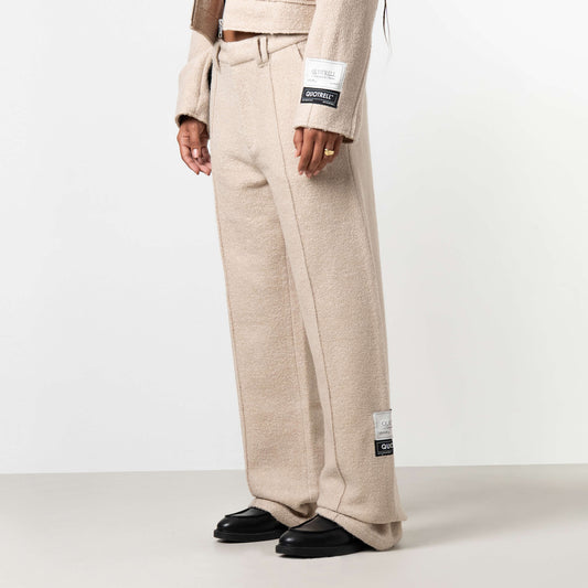 LAYLA STRAIGHT PANTS | BEIGE