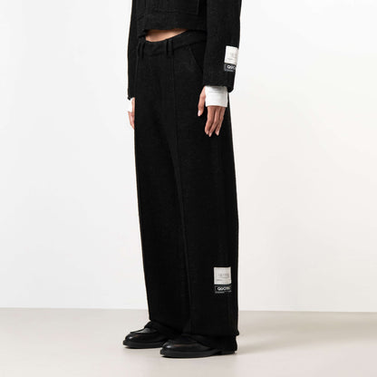 LAYLA CROPPED SET | BLACK