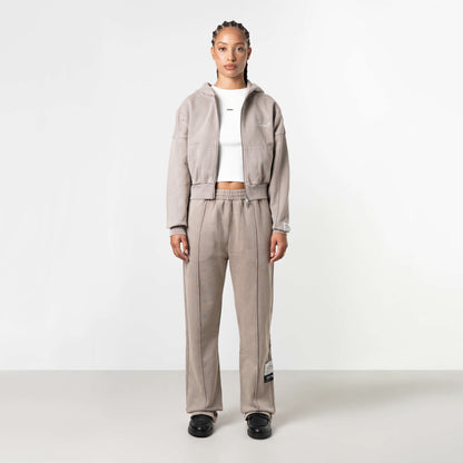 JAYDA ZIP VEST | ACID BROWN