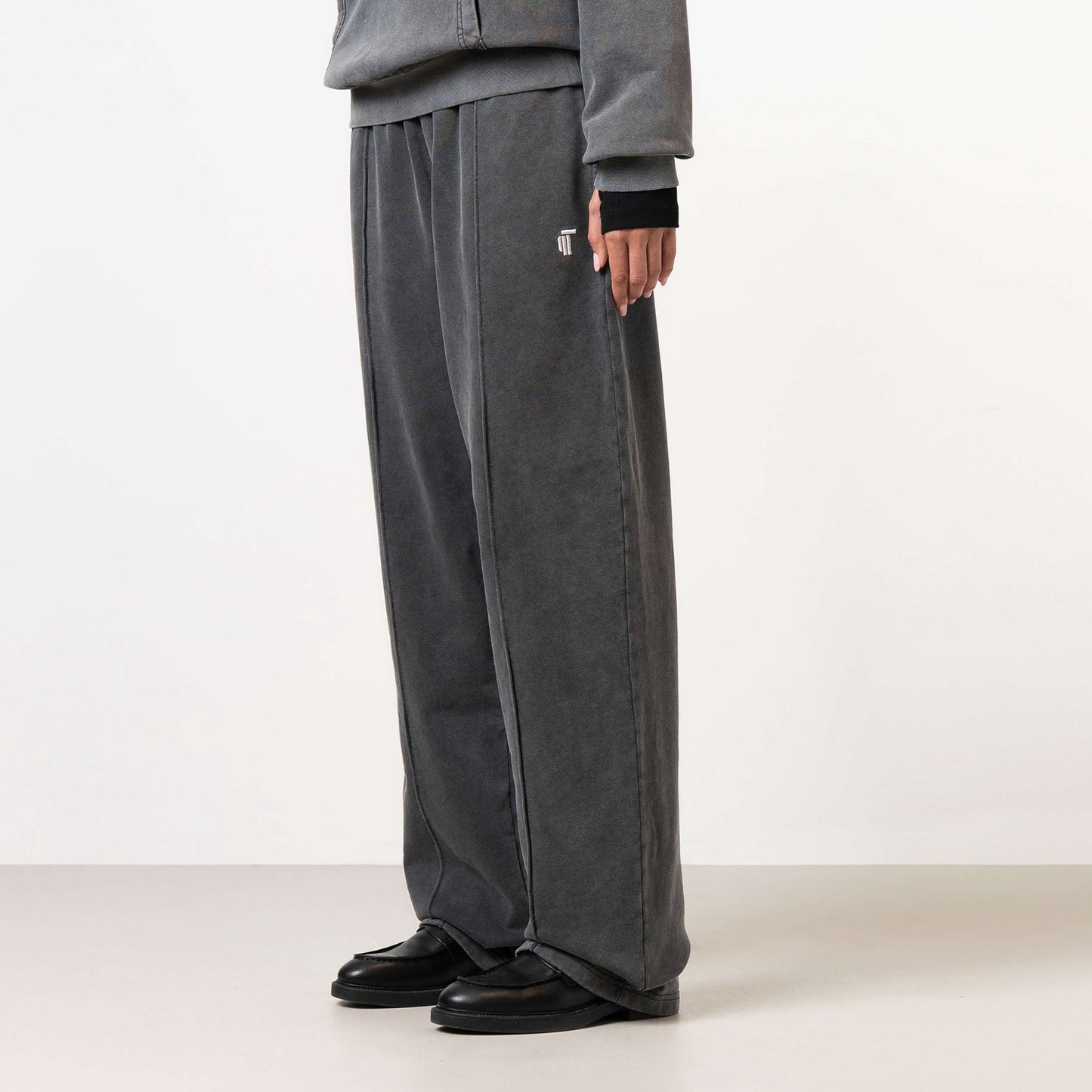 KIGA PANTS | ACID GREY/WHITE