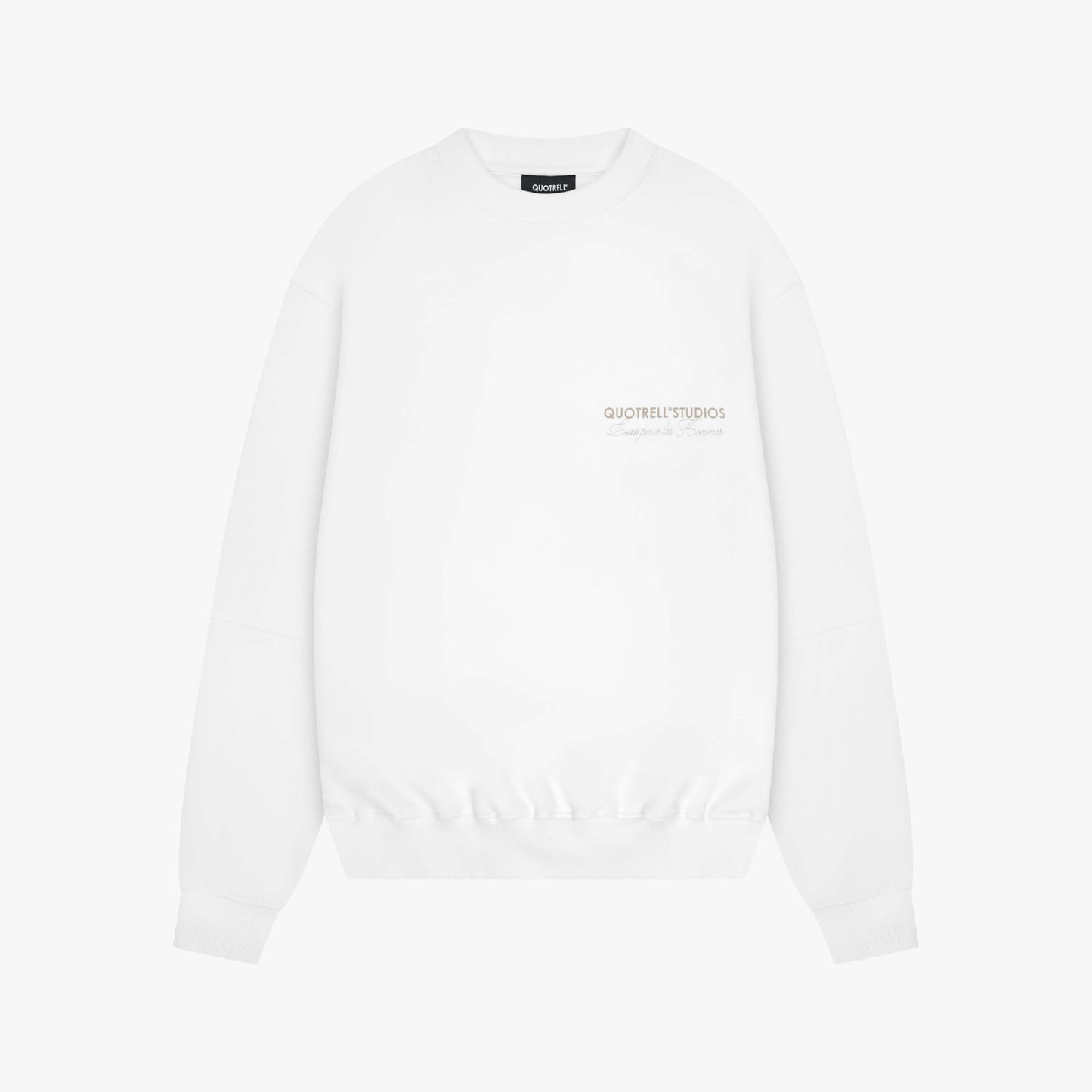 STUDIOS CREWNECK | ECRU/TAUPE