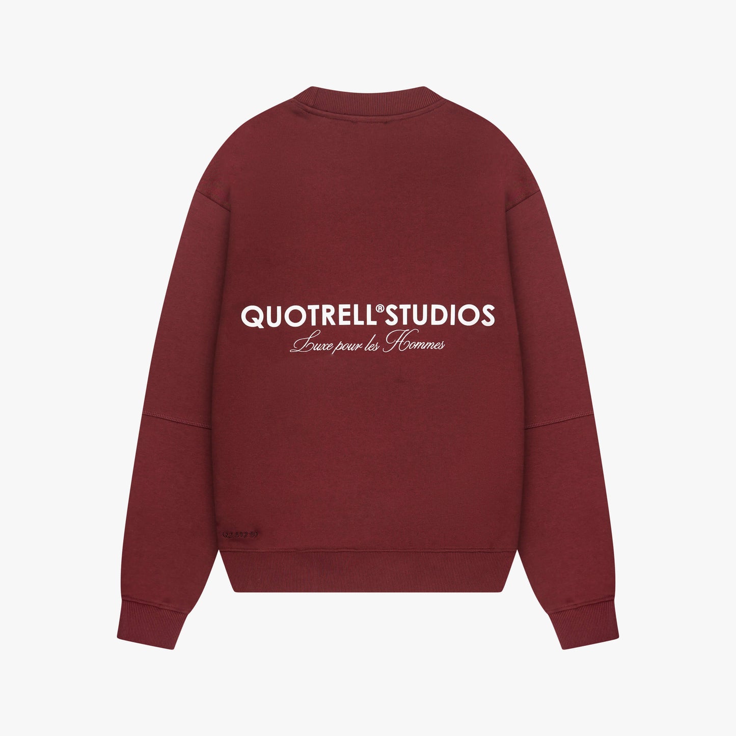 STUDIOS CREWNECK | BORDEAUX/WHITE