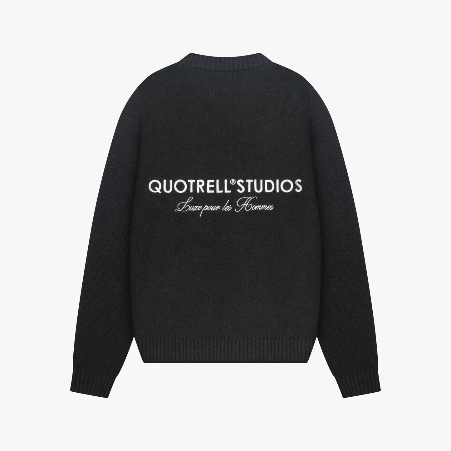 AURORA KNITTED SWEATER | BLACK
