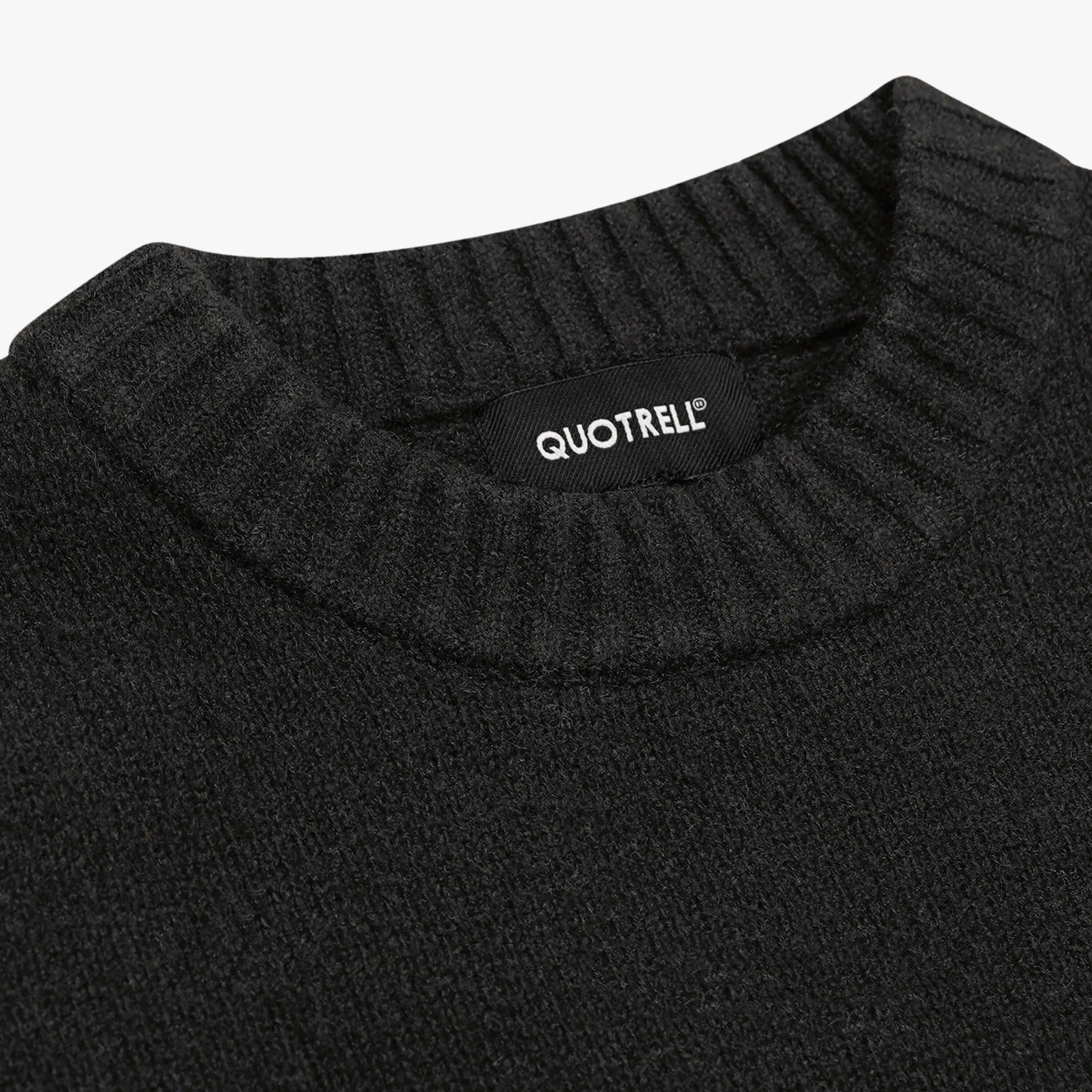 AURORA KNITTED SWEATER | BLACK