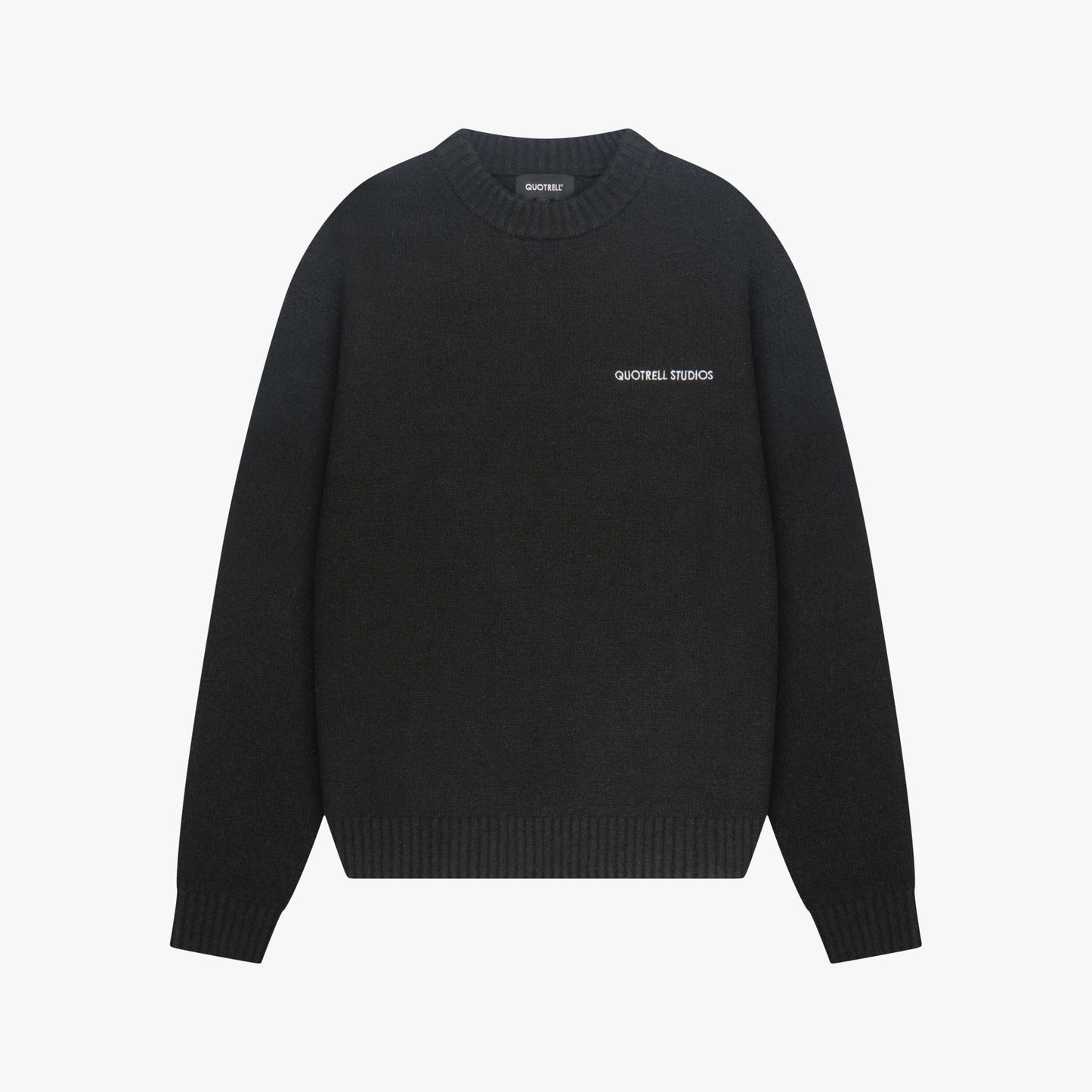 AURORA KNITTED SWEATER | BLACK