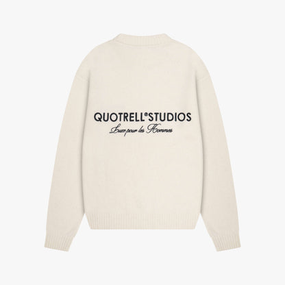 AURORA KNITTED SWEATER | ECRU