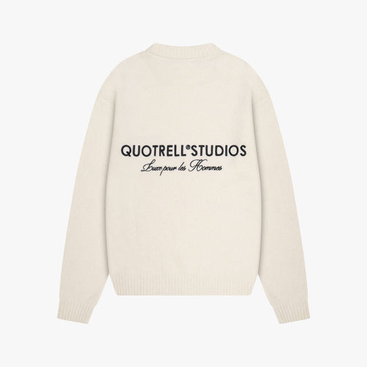 AURORA KNITTED SWEATER | ECRU