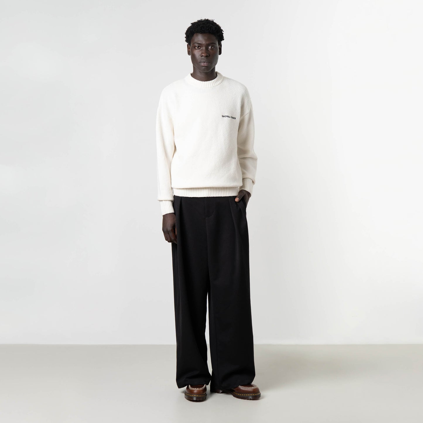 AURORA KNITTED SWEATER | ECRU