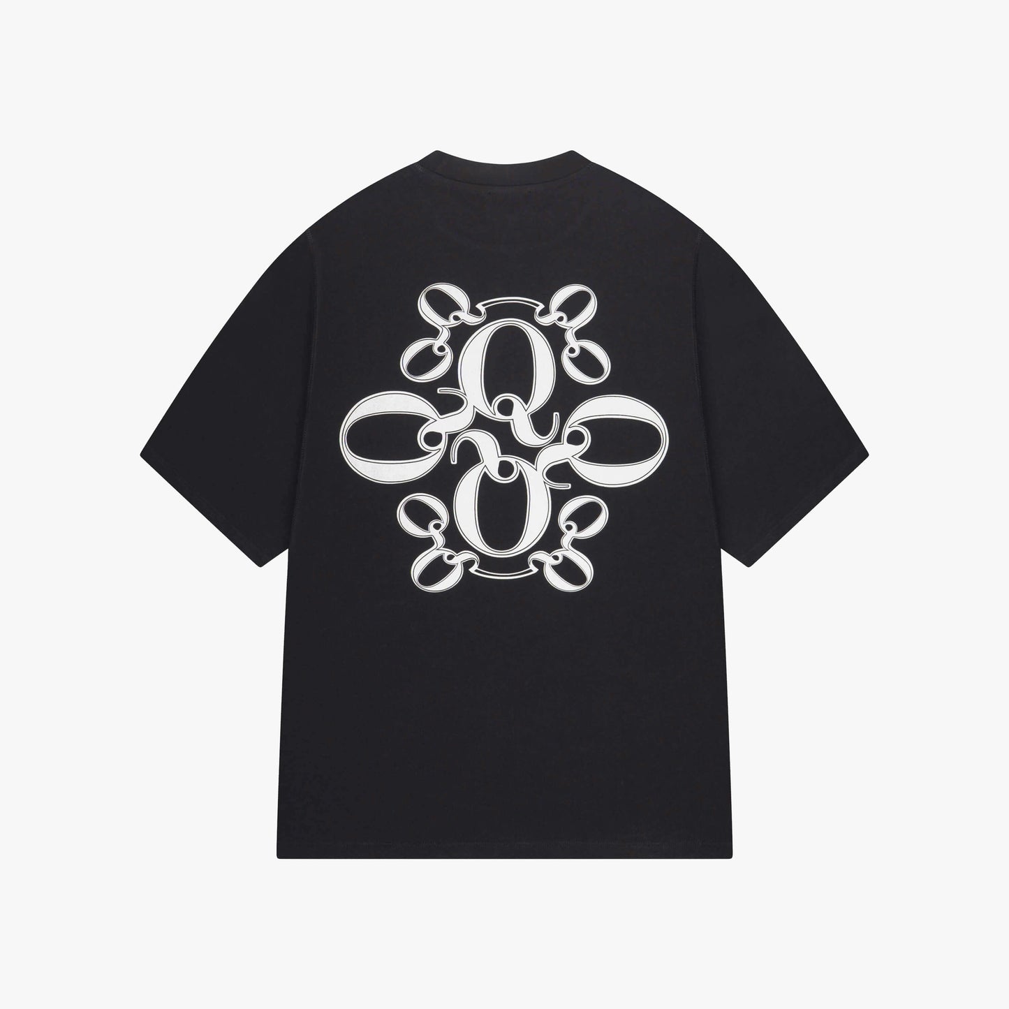 INSIGNIA TEE | BLACK/WHITE