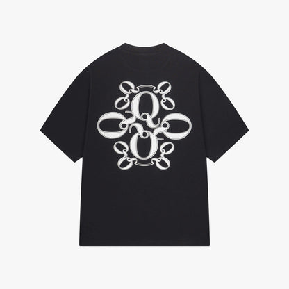 INSIGNIA TEE | BLACK/WHITE