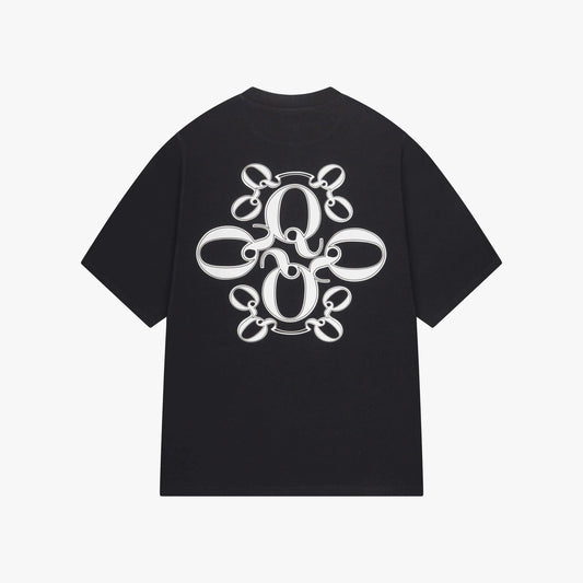 INSIGNIA TEE | BLACK/WHITE